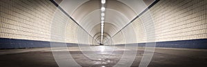 St. Anna\'s underground tunnel under the Scheldt River in Antwerp