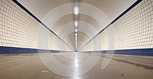 St. Anna\'s underground tunnel under the Scheldt River in Antwerp