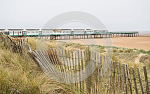 St Anne's Pier on the Flyde coast