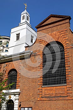 St. Anne and St. Agnes Church in the City of London, UK