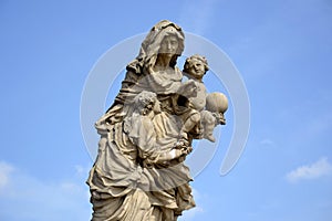 St Anne statue