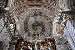 St Annes Church in Warsaw, Poland