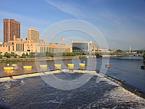 St Anthony falls in Minneapolis