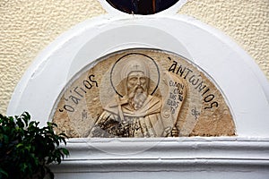St Anthonys church sculpture, Rethymno.