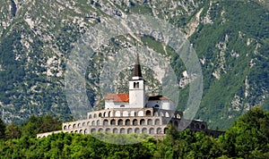 St. anton church in kobarid