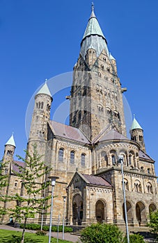 St. Antonius Basilica in historical city Rheine photo