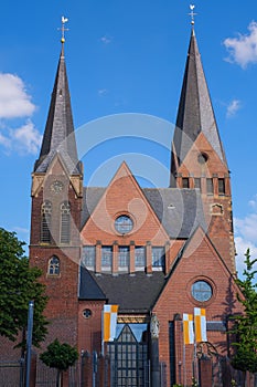 The St. Antonius church in Kevelaer / Germany