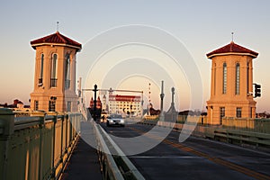 St. Augustine - bridge at sunrise