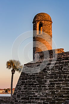 St. Augustine, Florida at the Castillo de San Marcos National Monument