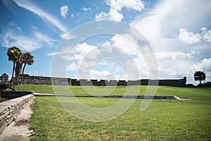 St. Augustine Fort Florida Landscape