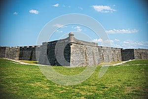 St. Augustine Fort Florida Landscape