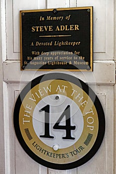St. Augustine Light Station, a lighthouse in St. Augustine, Florida.