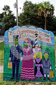 St. Augustine Light Station, a lighthouse in St. Augustine, Florida.