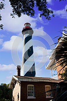 St. Augustine Lighthouse in St Augustine Beach Florida