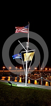 St. Augustine at night