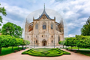 St. Barbara`s Church in Kutna Hora, Czech Republic