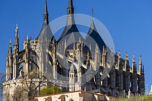 St. Barbara's Church in Kutna Hora, UNESCO site, Czech Republic