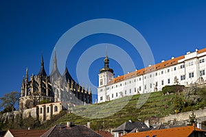 St. Barbara's Church in Kutna Hora, UNESCO site, Czech Republic