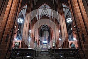 St Bartholomew cathedral dome interior