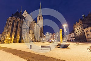 St. Bartholomew Cathedral in Pilsen photo