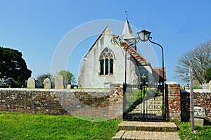 St Bartholomew Church, Chalvington, East Sussex UK