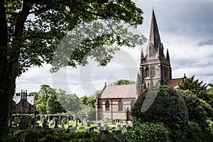 St bartholomews church Thurstaton wirral