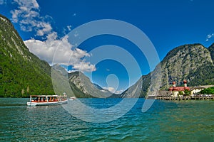 St.Bartolomei Church on Konigsee lake