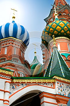 St.Basil cathedral in Moscow