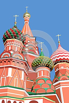 Bazalka katedrála moskva 
