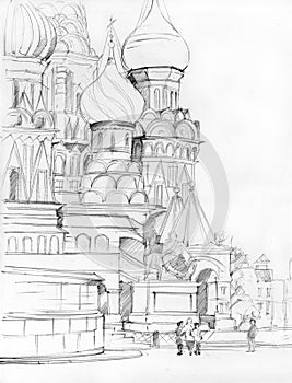 St. Basil Cathedral in Moscow