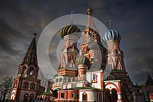 St Basil Cathedral  moscow russia