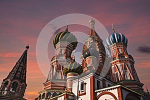 St Basil Cathedral  moscow russia