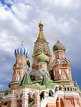 St Basil cathedral, Red square, Moscow, Russia