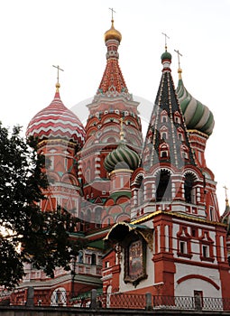 St. Basil`s Cathedral on Red Square. # 2