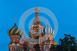 St. Basil`s Cathedral, Red Square, Moscow