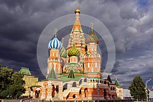 St. Basil's Cathedral,Red square, Moscow