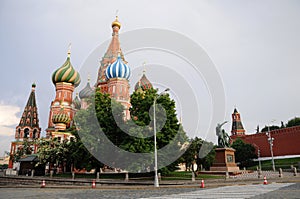 St. Basil s Cathedral. Red square. Moscow.