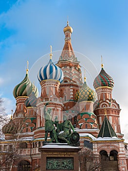 St. Basil`s Cathedral World Heritage in Russia
