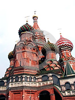 St. Basil's Church Bell Tower in Moscow