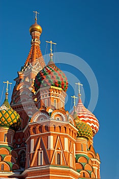 St Basils Cathedral in Red Square, Moscow