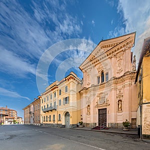 St Bernardino church in Vigone, Italy