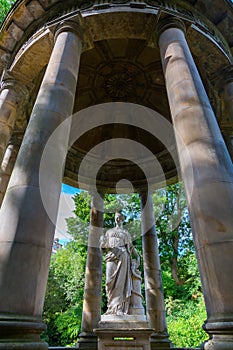 St. Bernards Well in Edinburgh, Scotland, UK