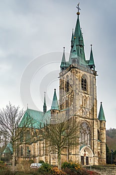 St. Bonifatius church, Fulda, Germany photo