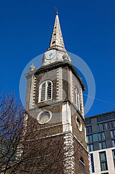 St. Botolph Without Aldgate Church in London, UK