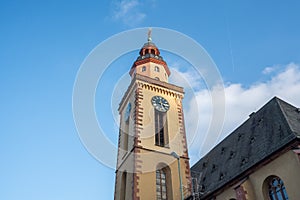 St. Catherine Church at Hauptwache Square - Frankfurt, Germany