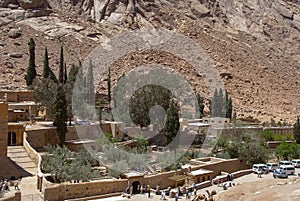 St Catherine`s Monastery near Mount Sinai