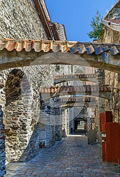 St Catherine`s Passage, Tallinn, Estonia