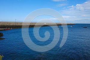 St Catherines Breakwater in Jersey