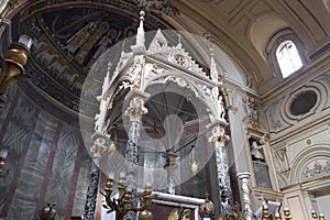 St. Cecilia church in Rome photo