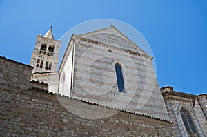 St. Chiara Basilica. Assisi. Umbria.